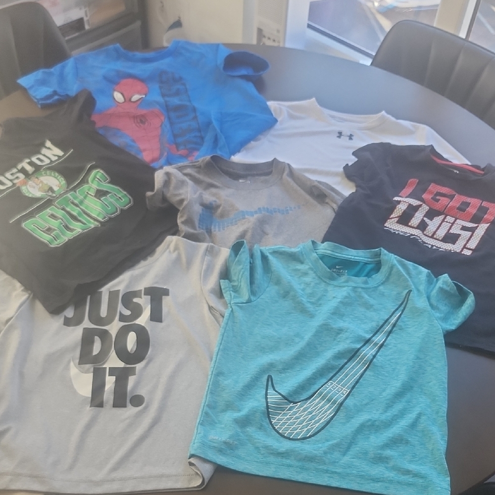 Nike Kids Blue Graphic Tee